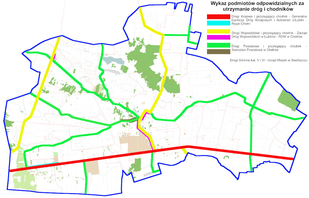 Zdjęcie poglądowe do artykułu: Wykaz podmiotów odpowiedzianych za utrzymanie dróg i chodników ( )